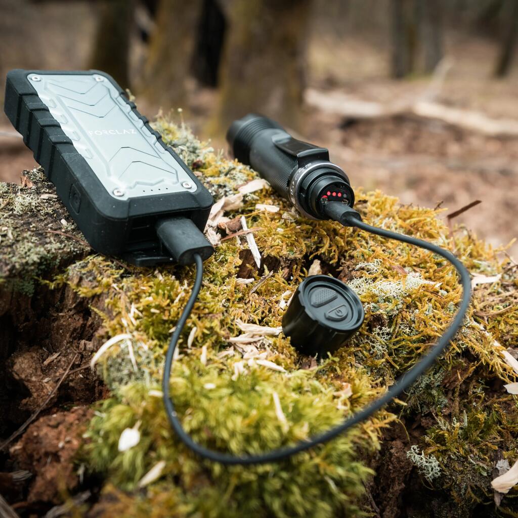 Lampe Torche Chasse - 900 lumens - Rechargeable USB