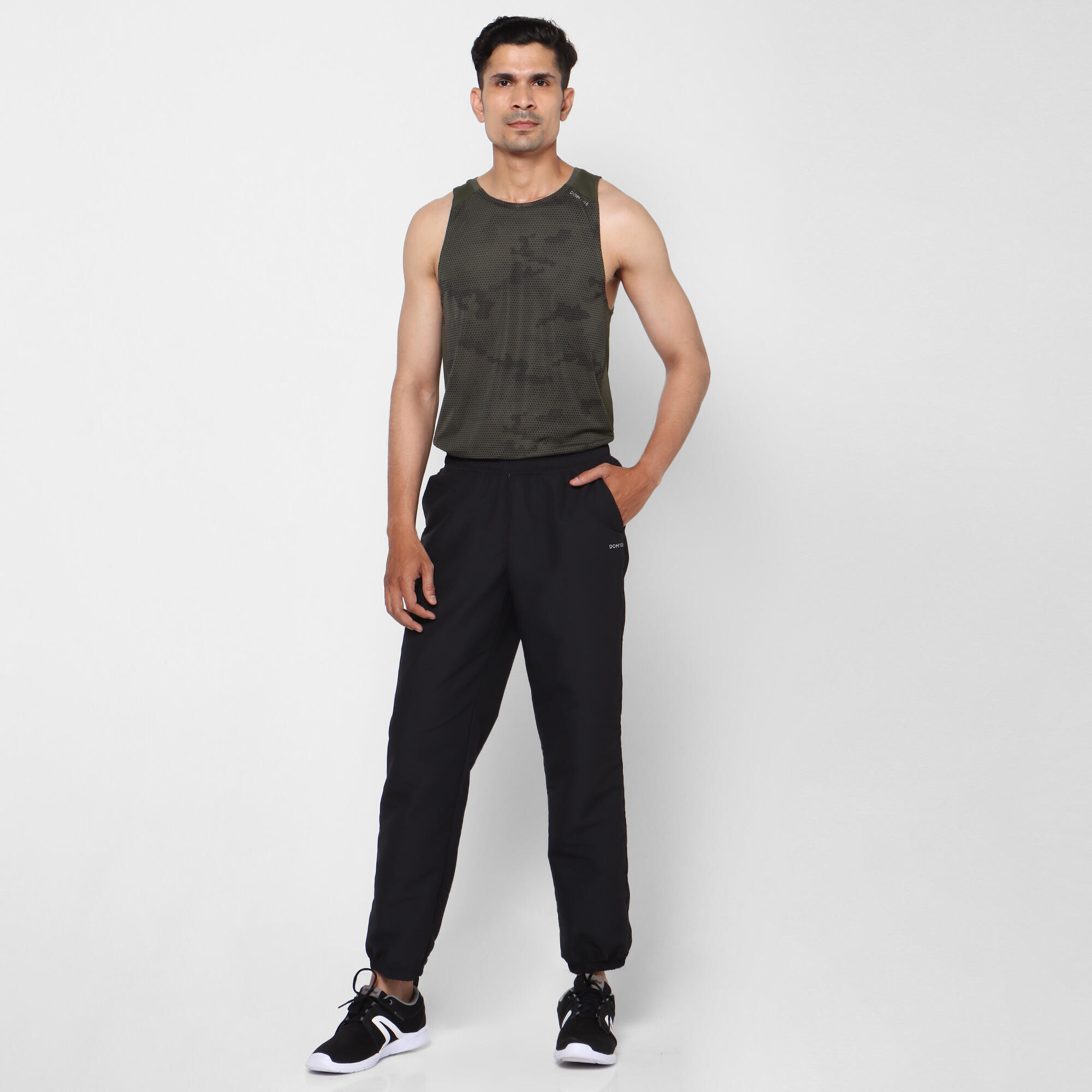 FLX by Decathlon Solid Men Grey Track Pants - Buy FLX by Decathlon Solid Men  Grey Track Pants Online at Best Prices in India | Flipkart.com