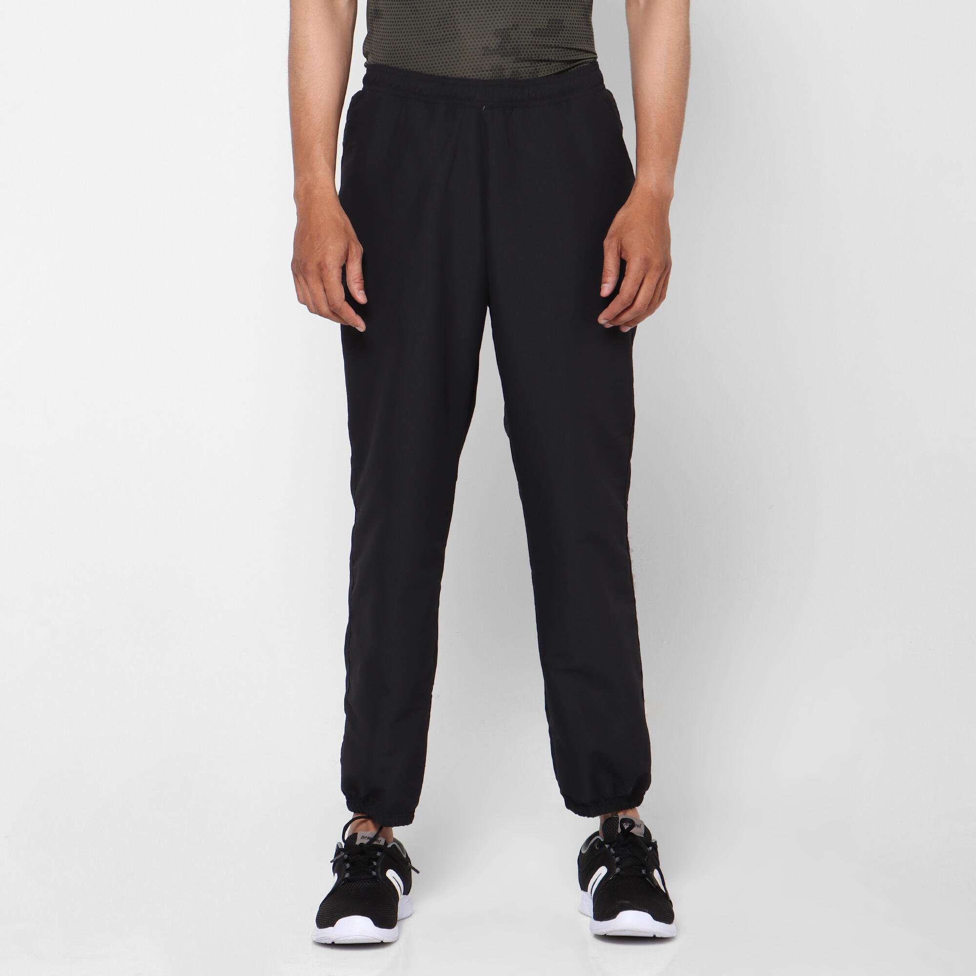 Core Identity cotton-jersey fleece trousers | EMPORIO ARMANI Man