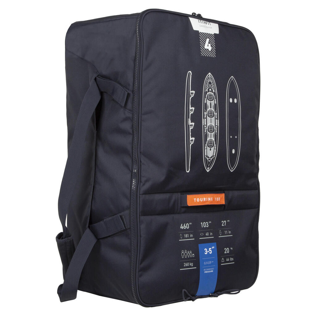 Rucksack für Schlauchkajak X100 4P