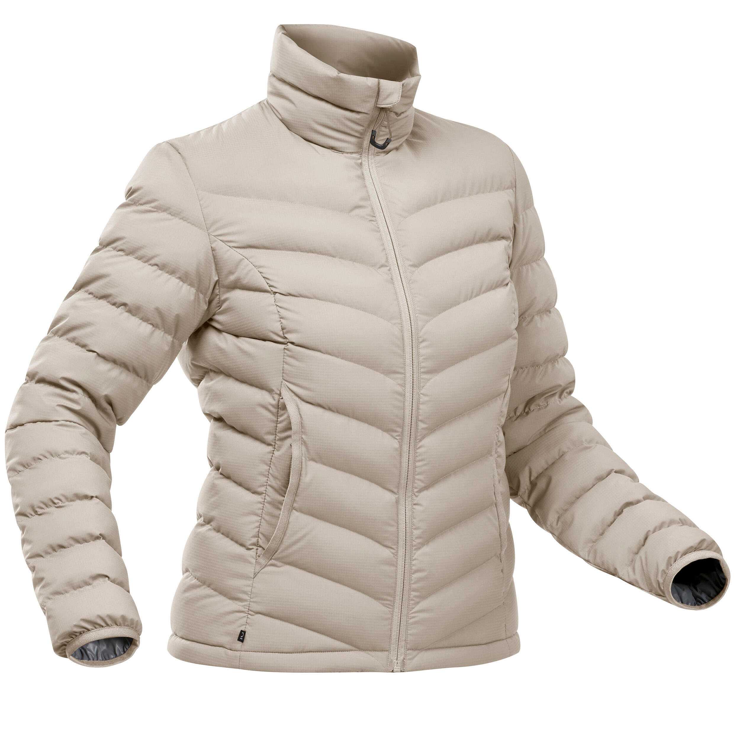 WOMEN'S MOUNTAIN TREK DOWN JACKET - MT500 -10°C - BEIGE