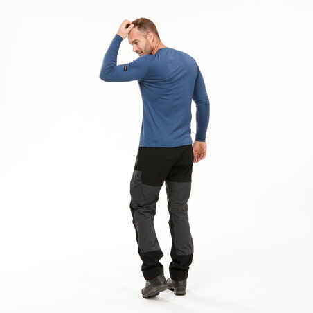 Men's Long-sleeve 100% Merino Wool T-shirt - MT500