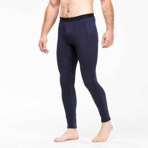 
      Merino Tights Herren lange Unterwäsche Trekking - MT900 dunkelblau
  