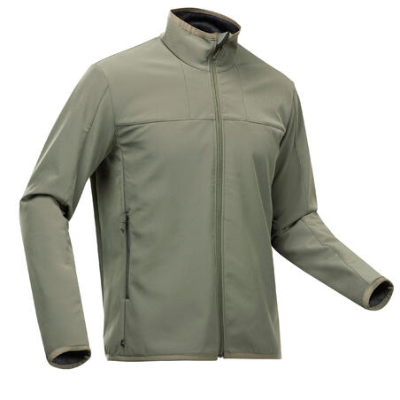 Куртка-ветровка софтшелл утепленная мужская MT 100 WINDWARM 