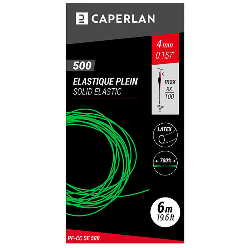 ELASTIQUE PLEIN EN LATEX PF CC SE 500 4MM 6M