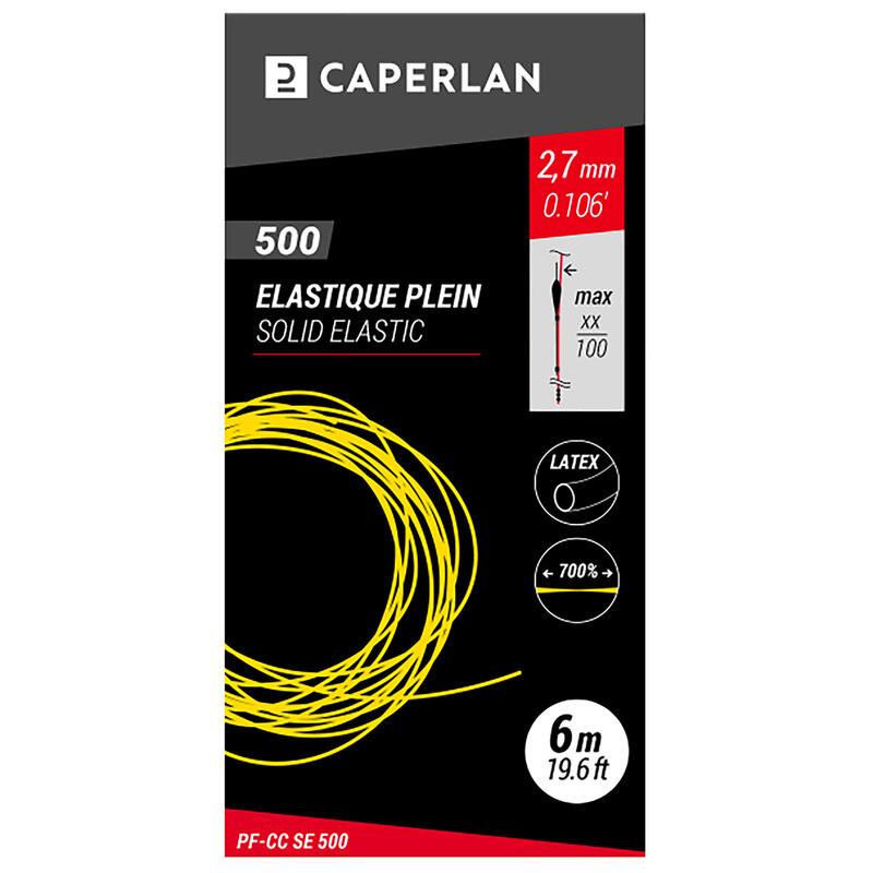 Elástico PF CC SE 500 Macizo Látex 2,7 mm 6 m