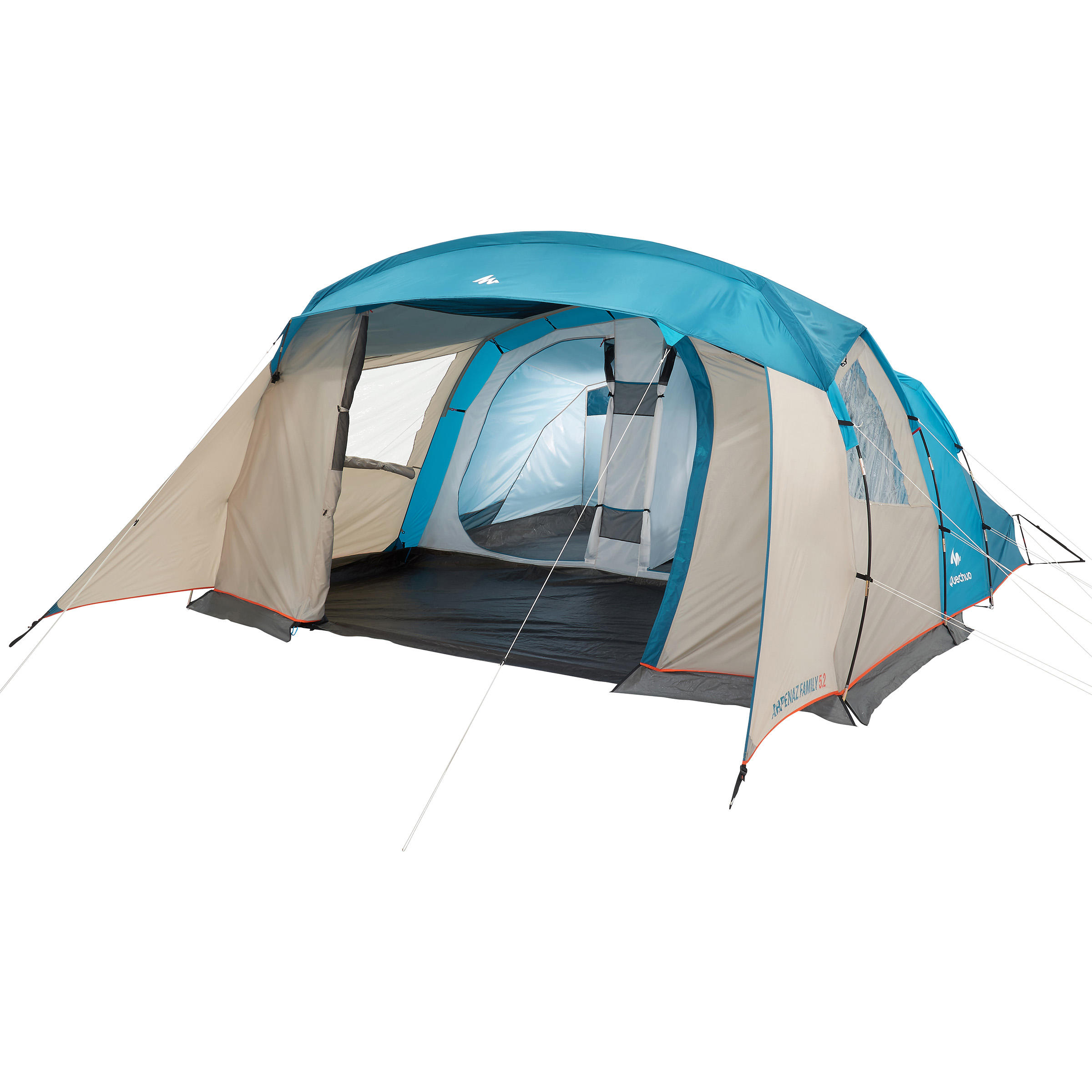 Doble sostre tenda campanya càmping Quechua Arpenaz Family 5.2 4/4