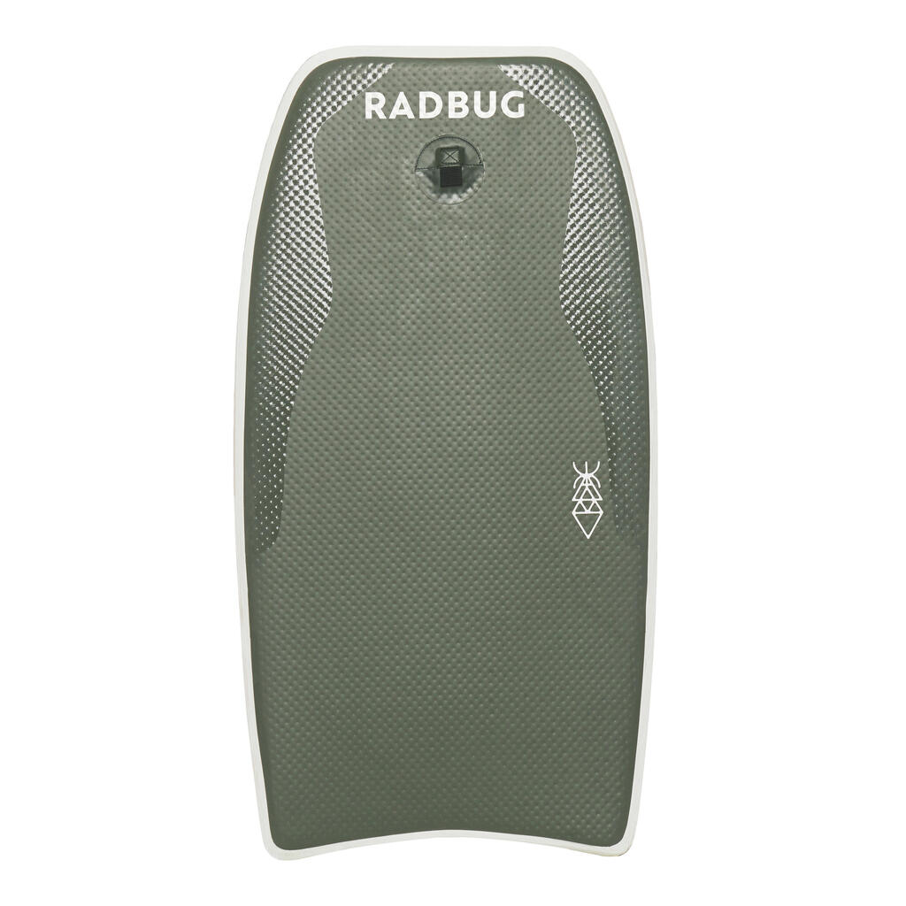 AIR 500 inflatable bodyboard with backpack - khaki. Pump not included.