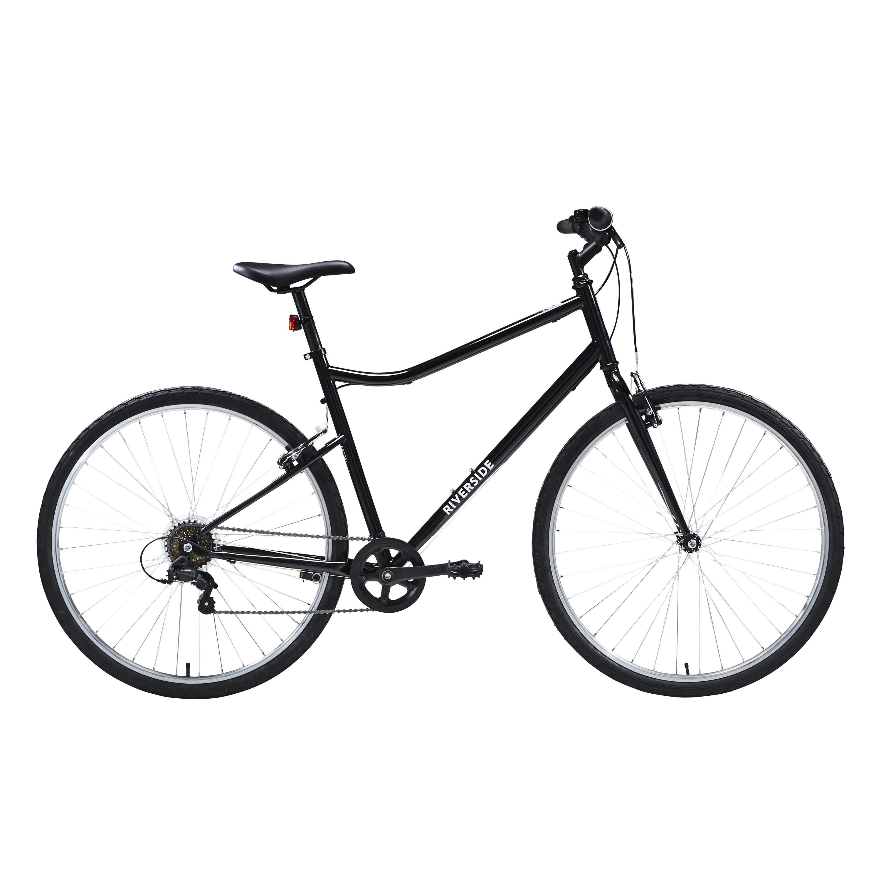 Bicicleta Trekking Riverside 100 Negro 22/36