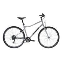 VÉLO TOUT CHEMIN RIVERSIDE 120 GRIS METAL