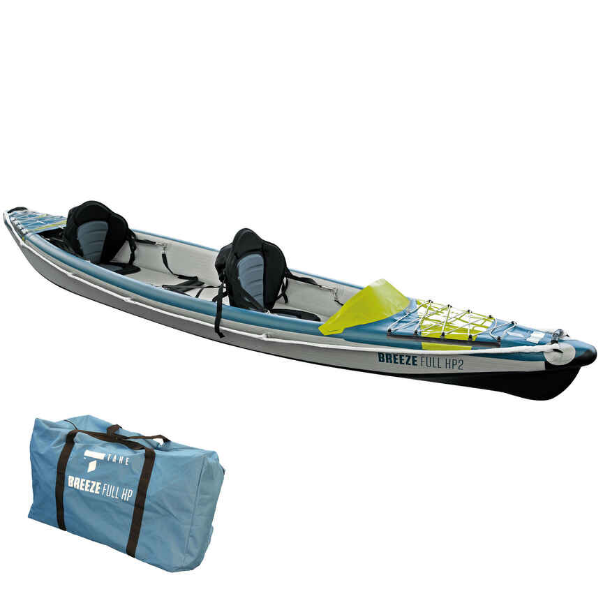 Kajak aufblasbar 2Sitzer BREEZE Hochdruck Bic kayaks DECATHLON
