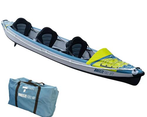 CANOE KAYAK GONFLABLE YAKKAIR FULL HAUTE PRESSION 3 PLACES