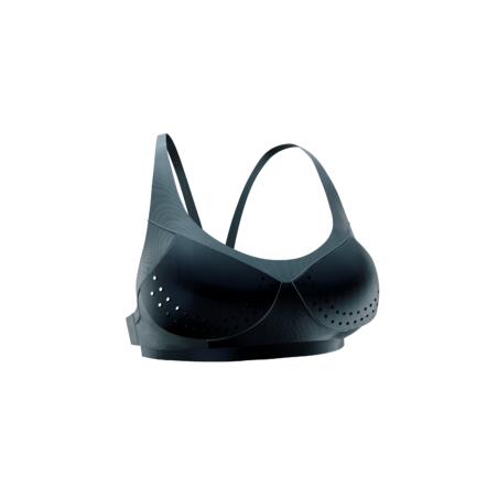 Купальник жіночий суцільний Elea Bul з шортами чорний/сірий