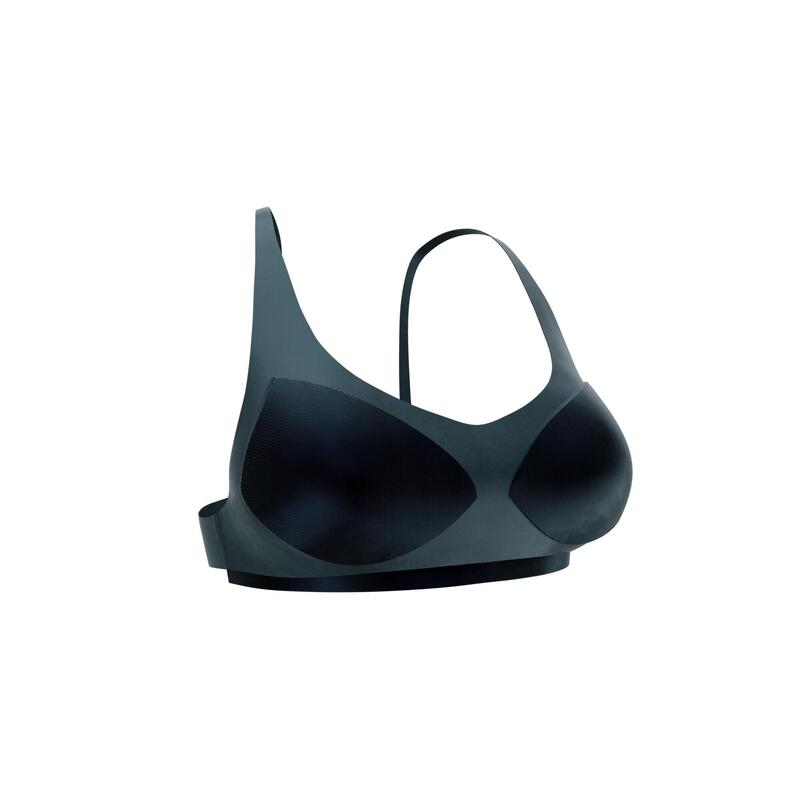 Costume intero donna KARLI nero-bianco per aquagym