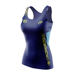 Camiseta de padel mujer Bullpadel Yari Azul