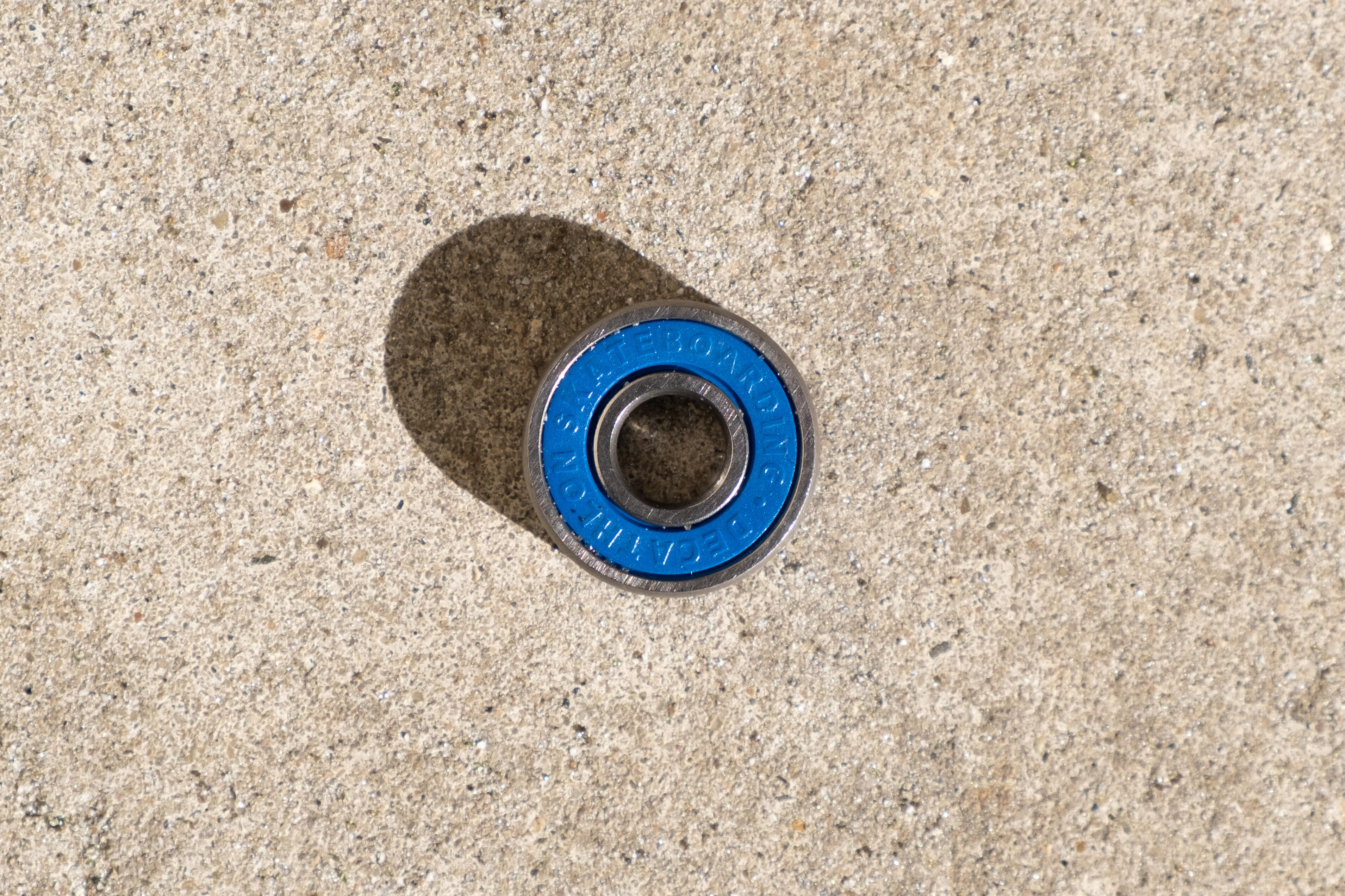 SET OF 8 HIGH-QUALITY BLUE BR500 SKATEBOARD BEARINGS