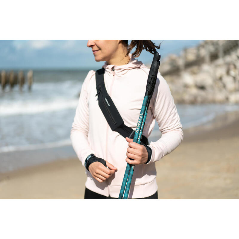 Bastoncini nordic walking NW P 500 carbonio blu