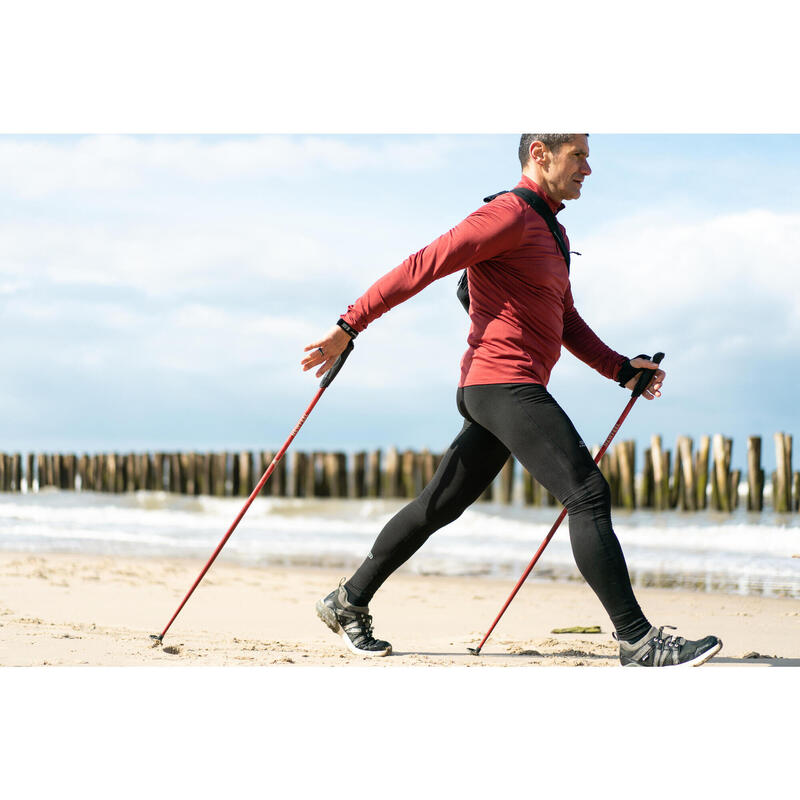 Nordic walking stokken carbon NW P500 bordeaux