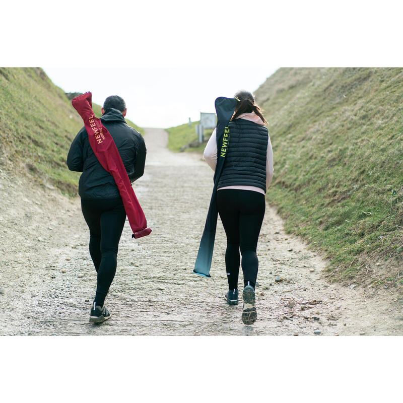 Opbergtas voor nordic walking stokken blauw