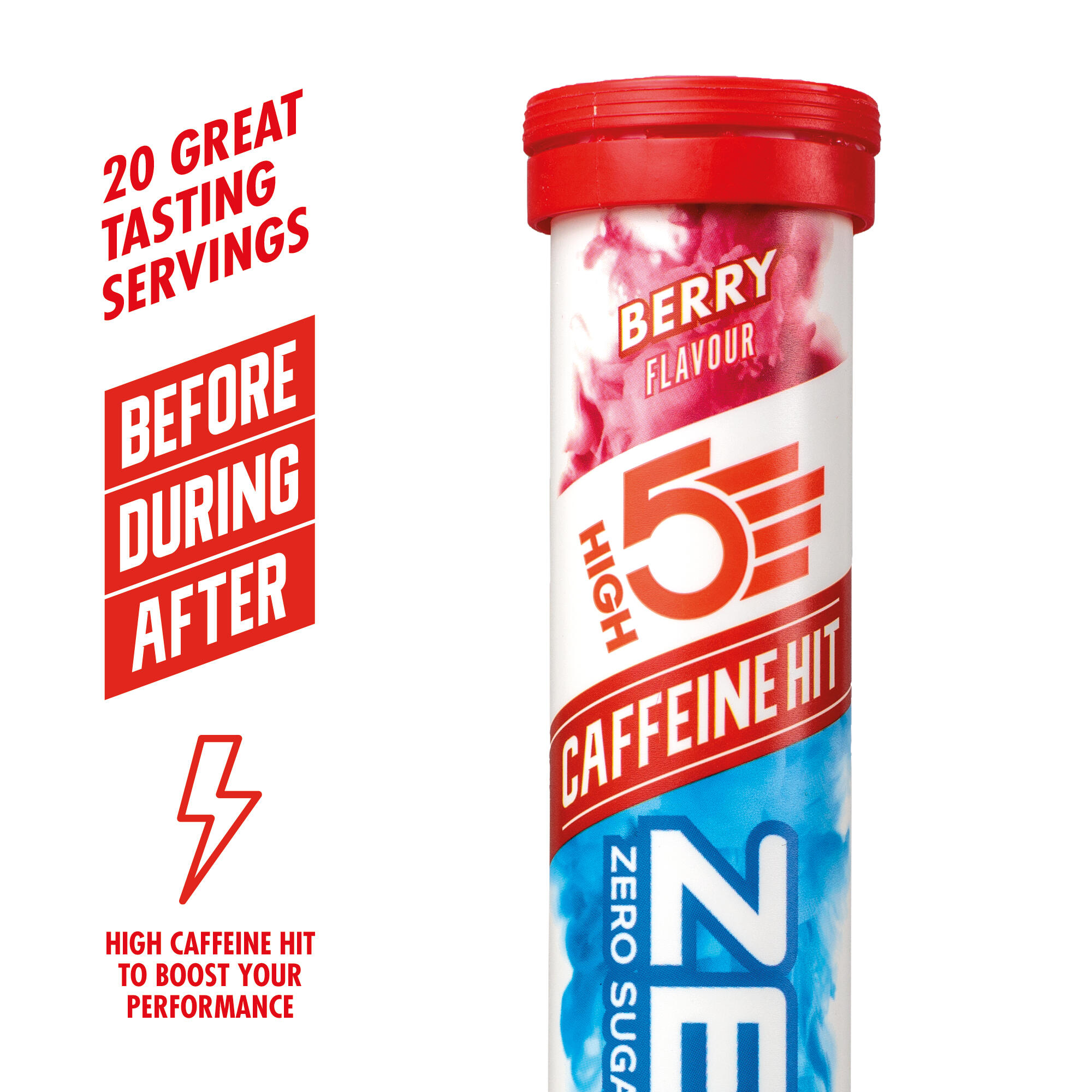 ZERO Caffeine Hit Berry 20 Tabs 3/3