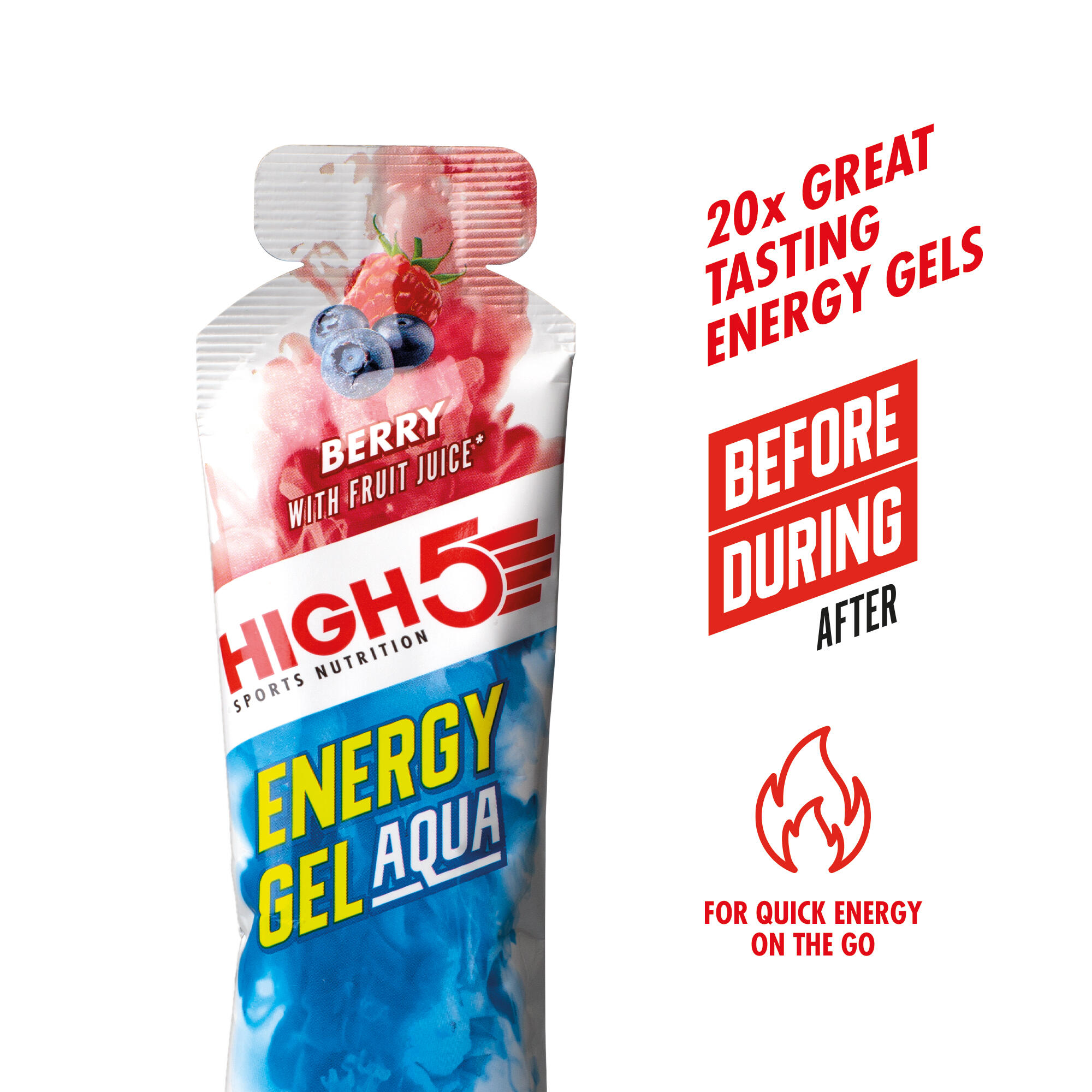 Energy Gel Aqua Berry 20 x 66g 3/3
