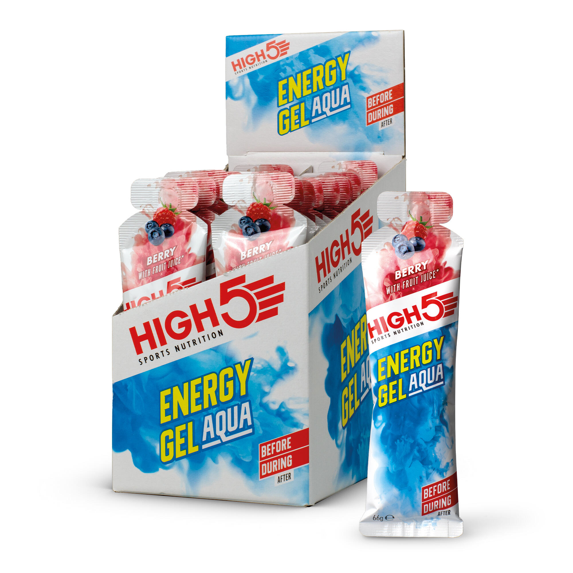 HIGH5 Energy Gel Aqua Berry 20 x 66g