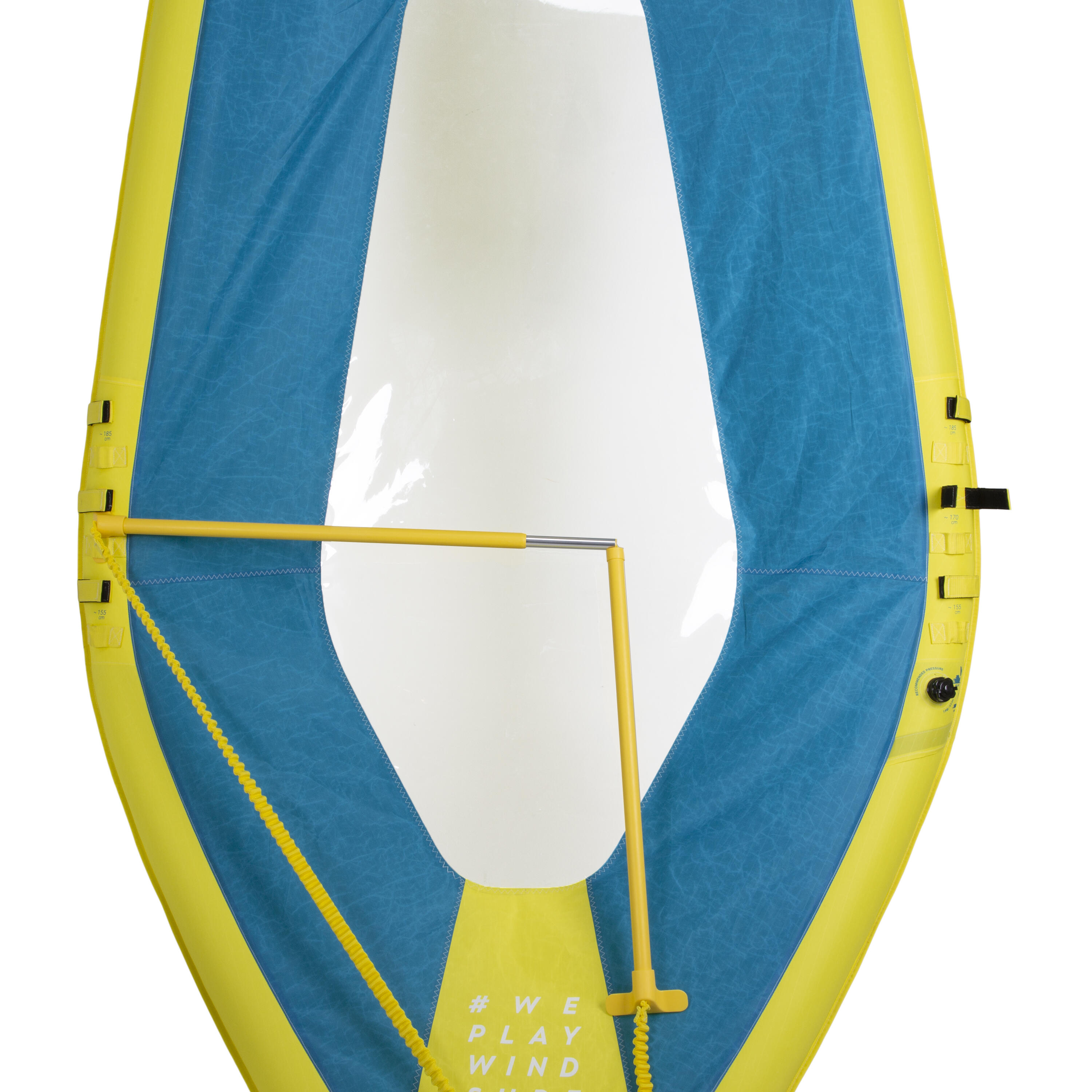 Vela gonfiabile windsurf 100 L/XL azzurra 12/31