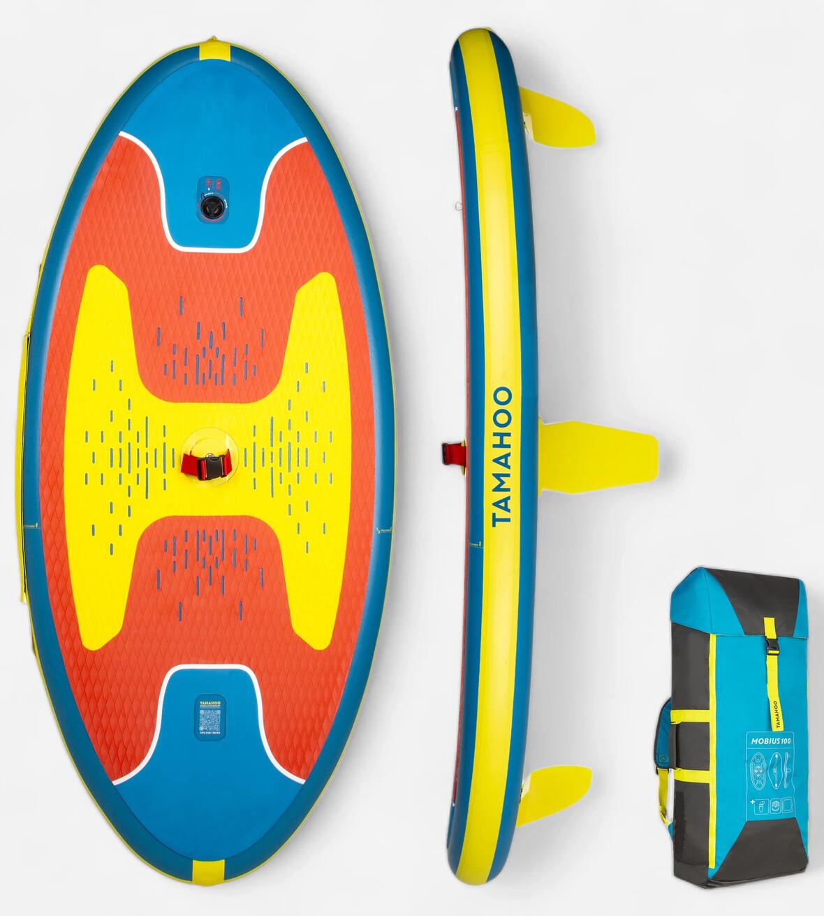 PRANCHA-INSUFLÁVEL-WINDSURF-100-VERMELHO