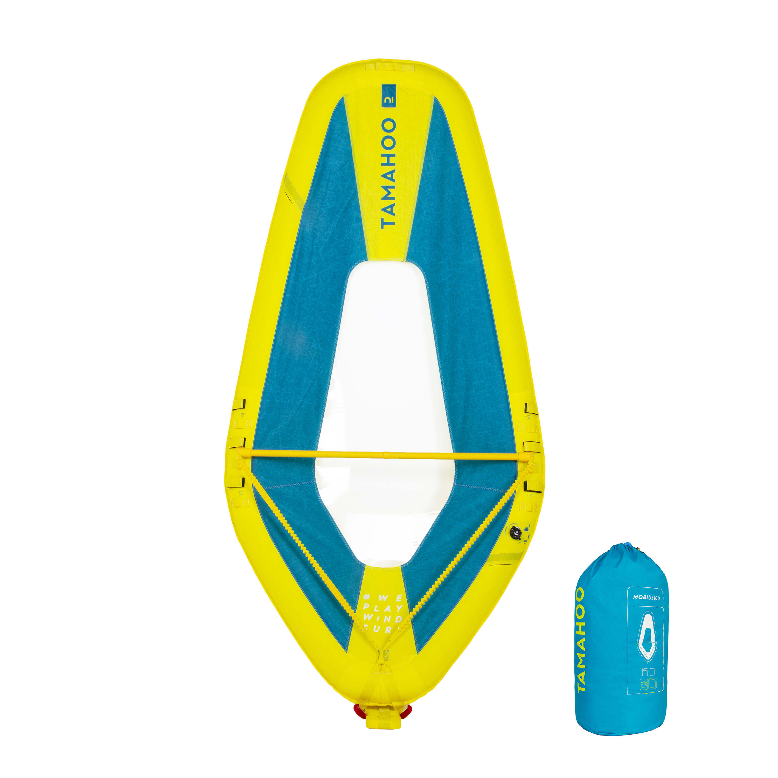 Velă gonflabilă windsurf 100 S/M decathlon.ro imagine 2022