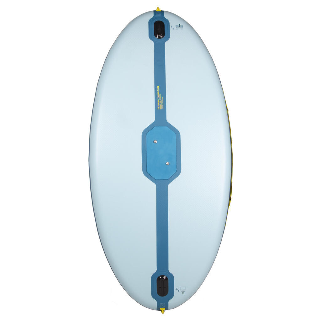 INFLATABLE WINDSURFING BOARD 100 - BLUE