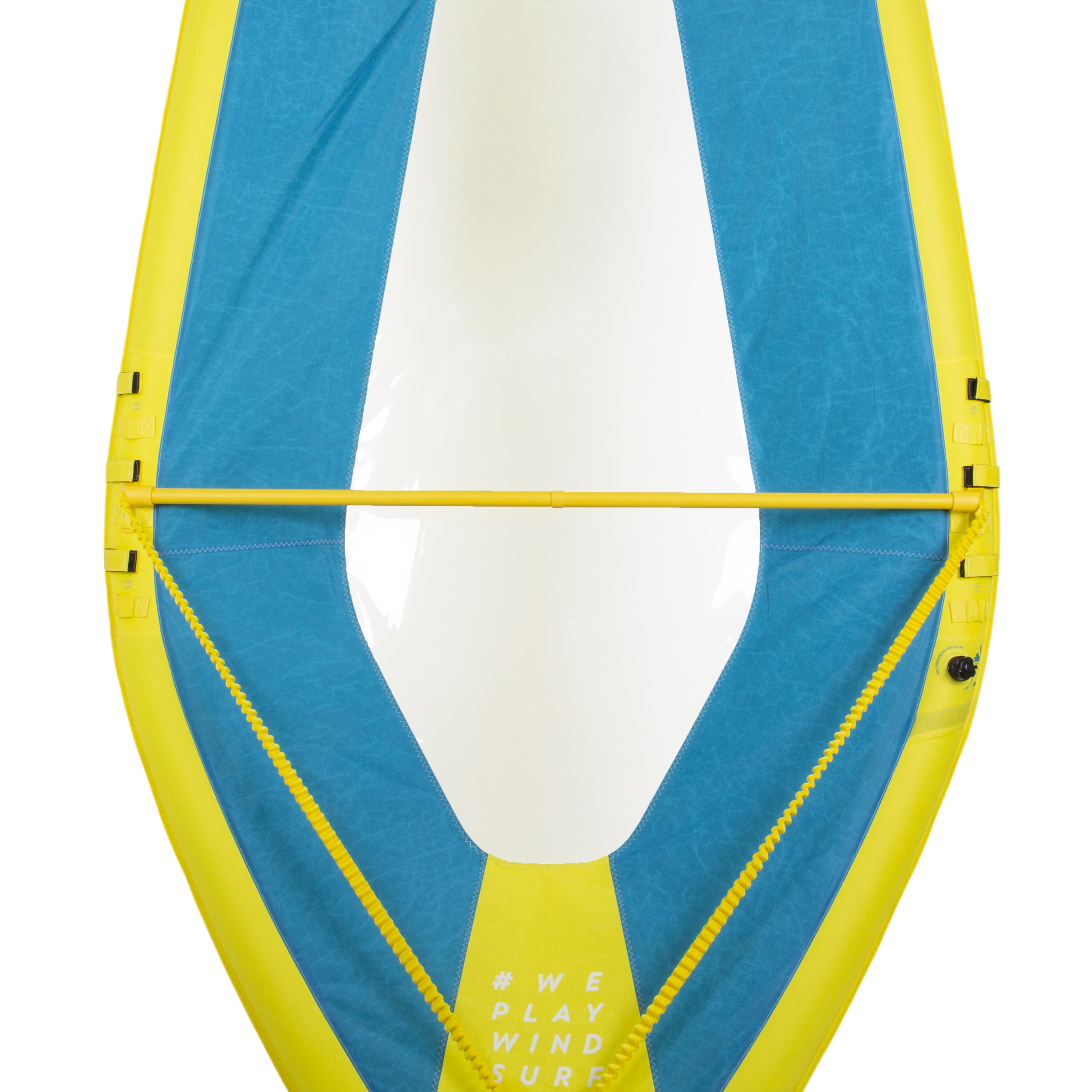 Vela gonfiabile windsurf 100 L/XL azzurra 11/31