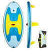 INFLATABLE WINDSURFING BOARD 100 - BLUE