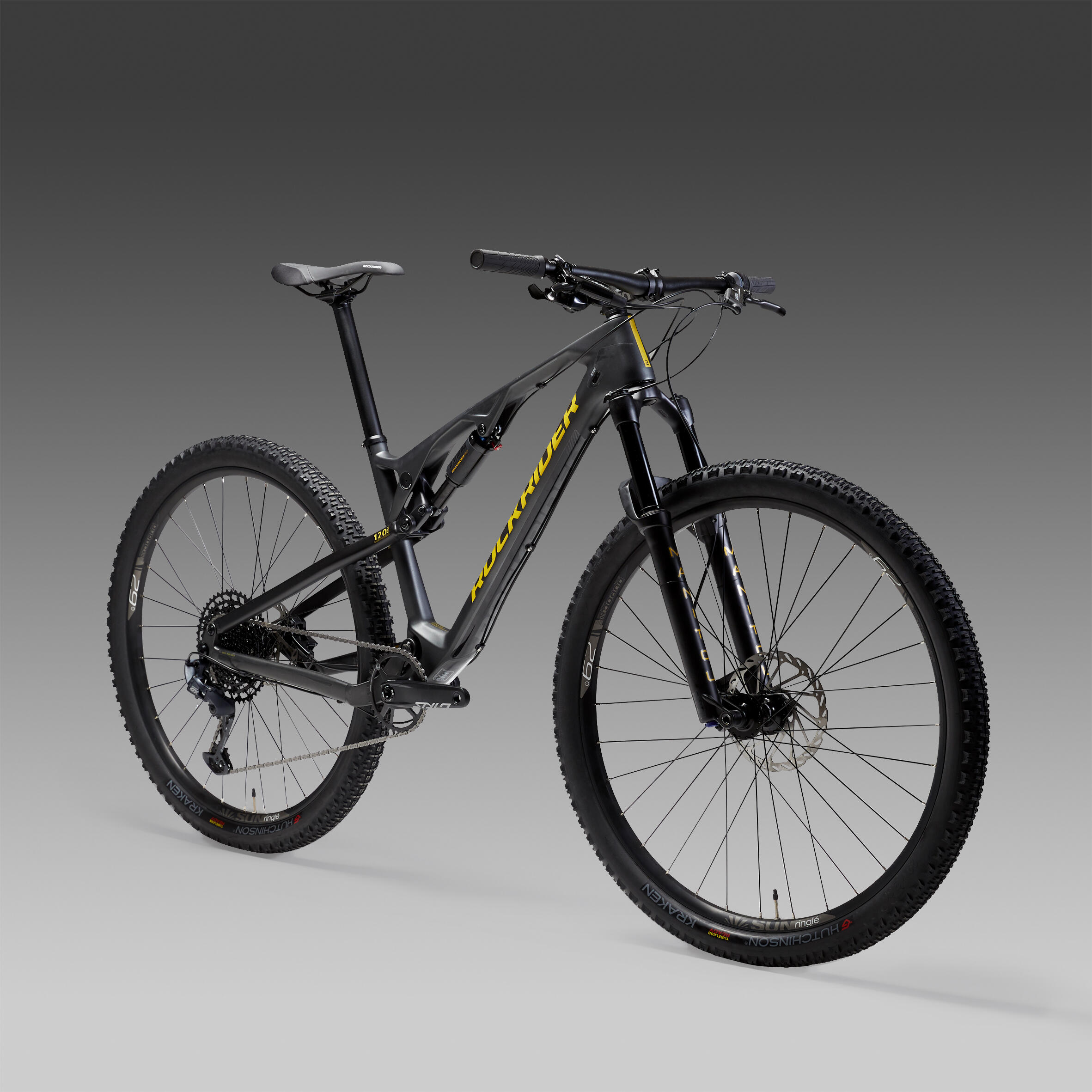 29 inch Full Suspension Carbon Mountain Bike XC 500  - Grey 2/11