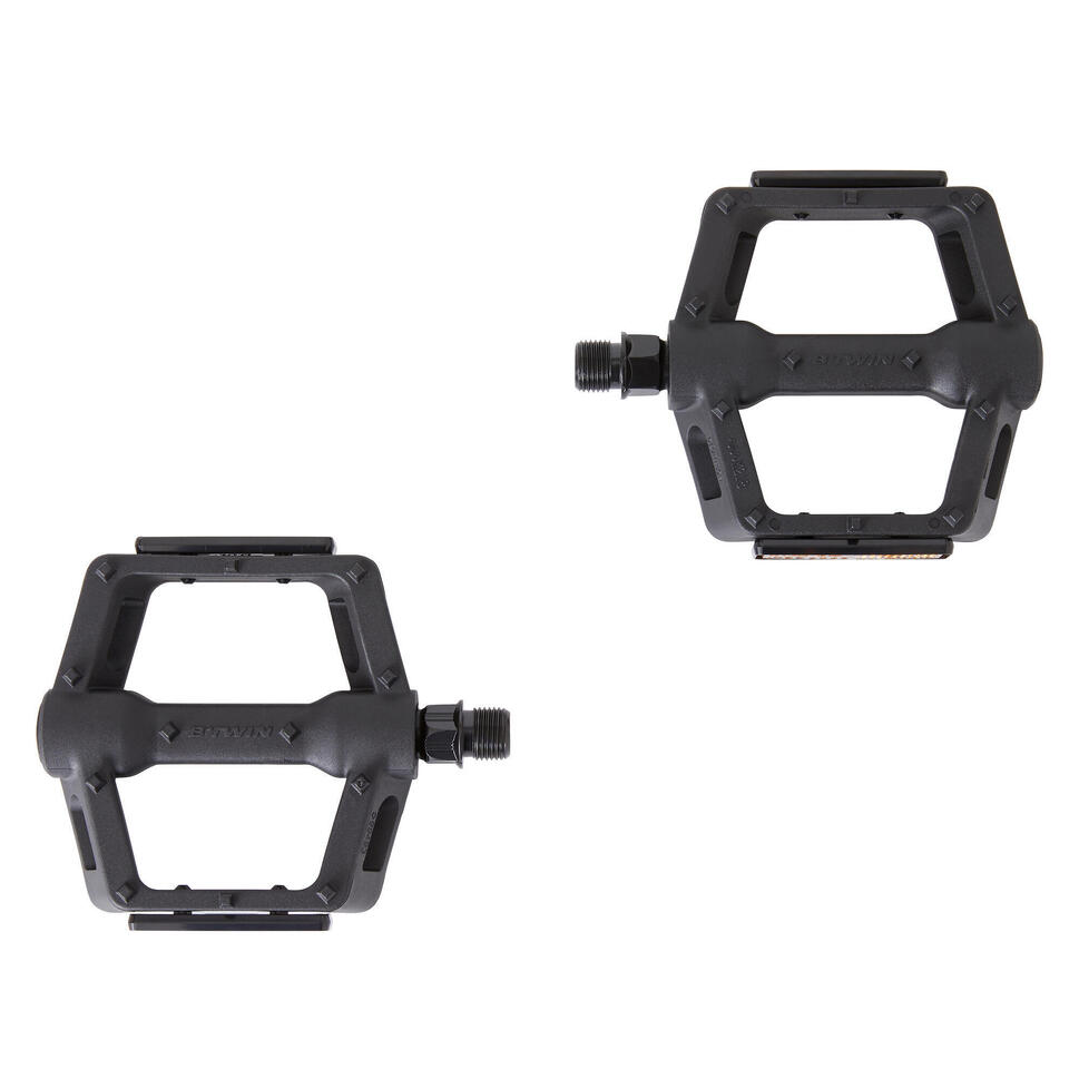 Pedały rowerowe BMX Btwin Grip 520 1/2