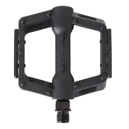 Flat Mountain Bike Pedals 520 9/16 - Black