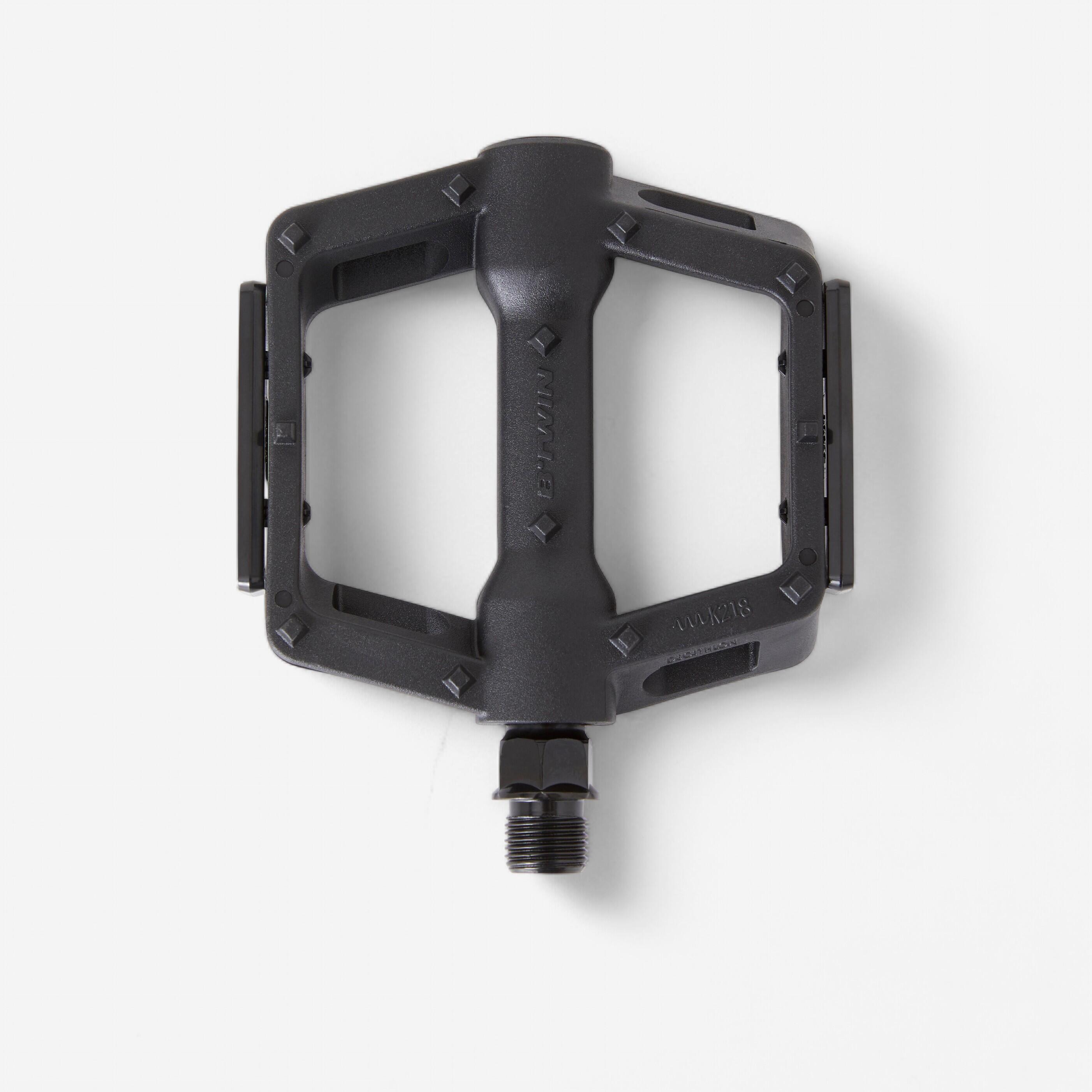 Pedały rowerowe BMX Btwin Grip 520 1/2"