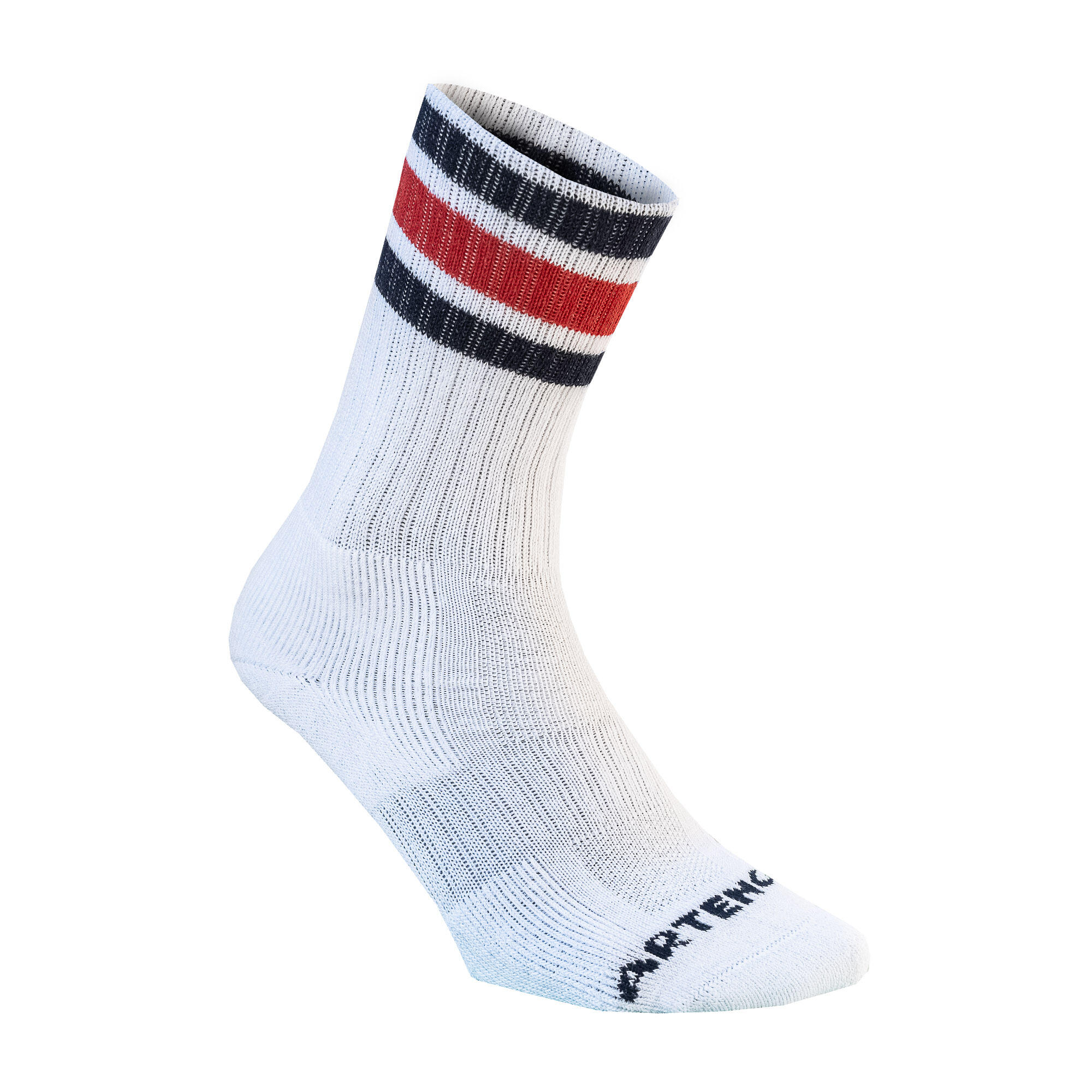 High Sports Socks RS 500 4-Pack - White/Red 3/12