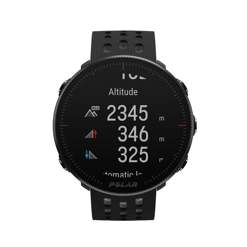 POLAR VANTAGE M2 MULTISPORT GPS SMARTWATCH WITH HR SENSOR - BLACK - Decathlon