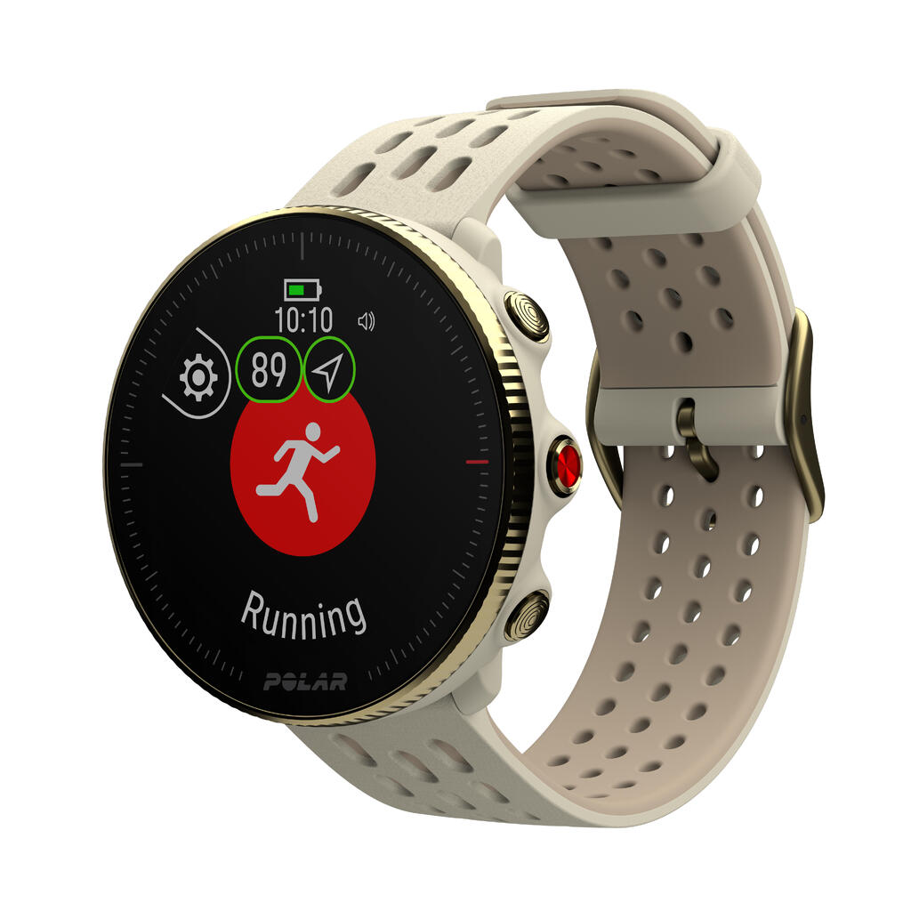 GPS-Uhr Smartwatch Multisportuhr mit Herzfrequenzmessung Polar - Vantage M2 gold