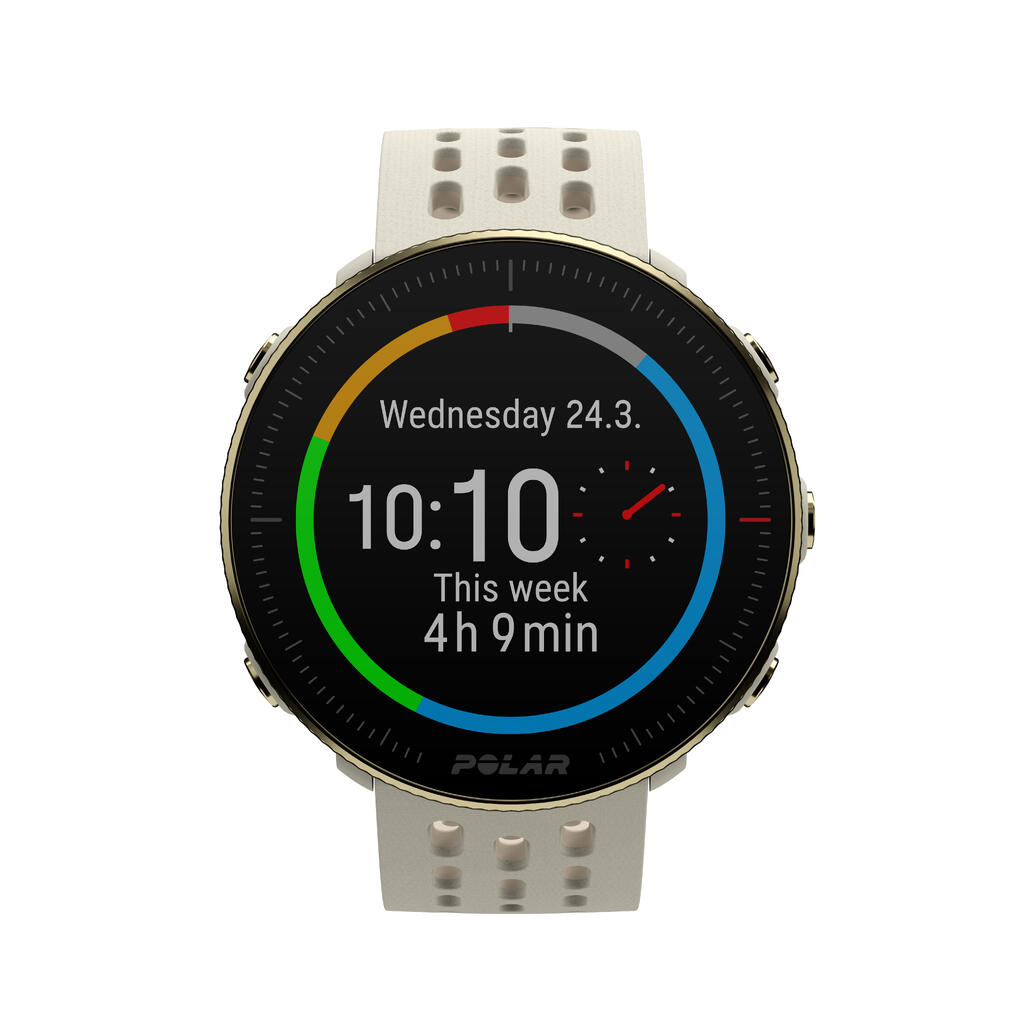 GPS-Uhr Smartwatch Multisportuhr mit Herzfrequenzmessung Polar - Vantage M2 gold