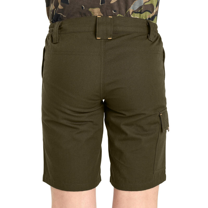 Bermudashorts Kinder 500 Grün