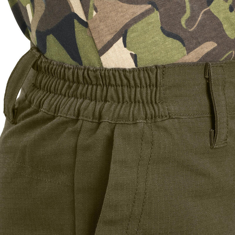 Bermudashorts Kinder 500 Grün