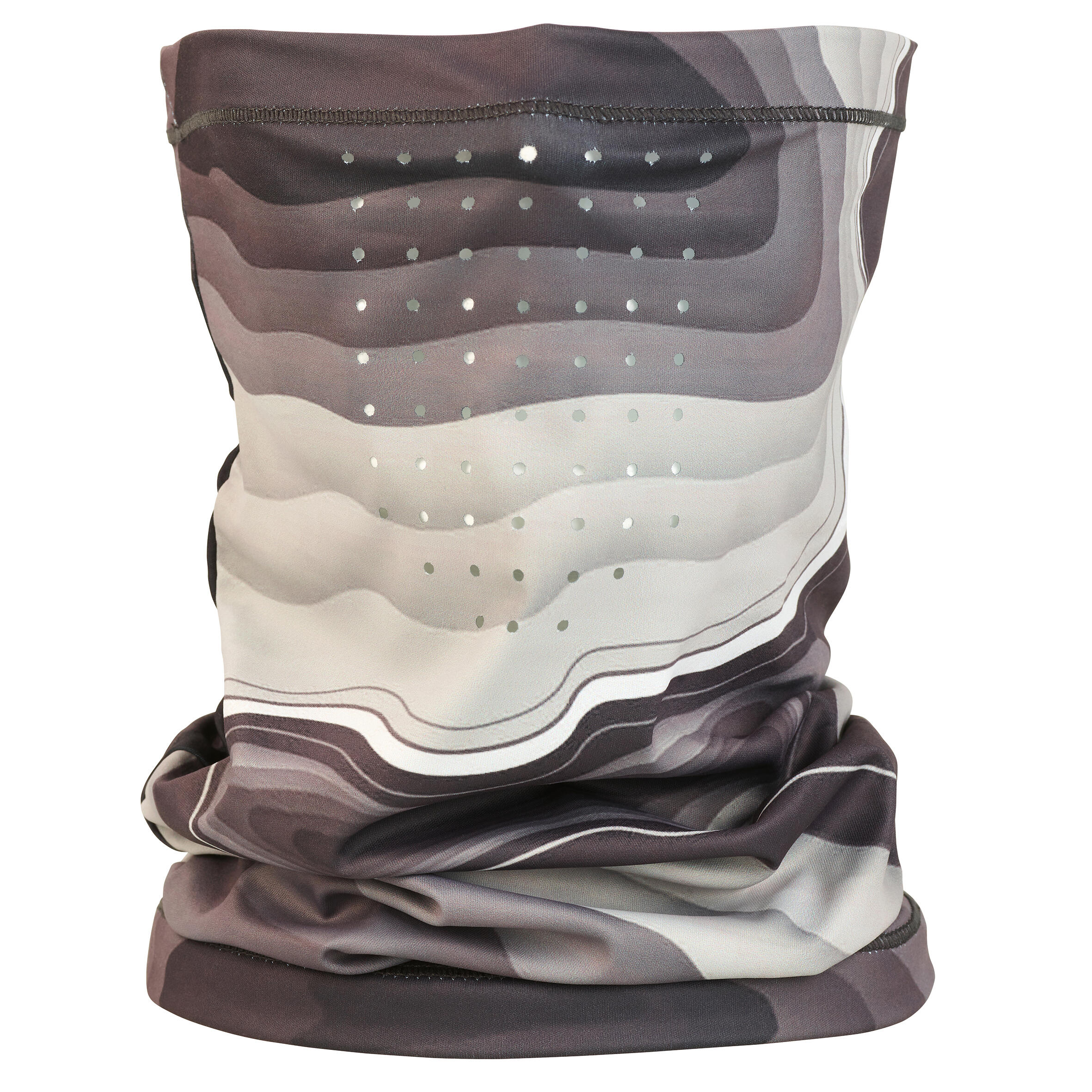 Fishing Neck Gaiter 500 ANTI-UV - Grey/Black 3/6