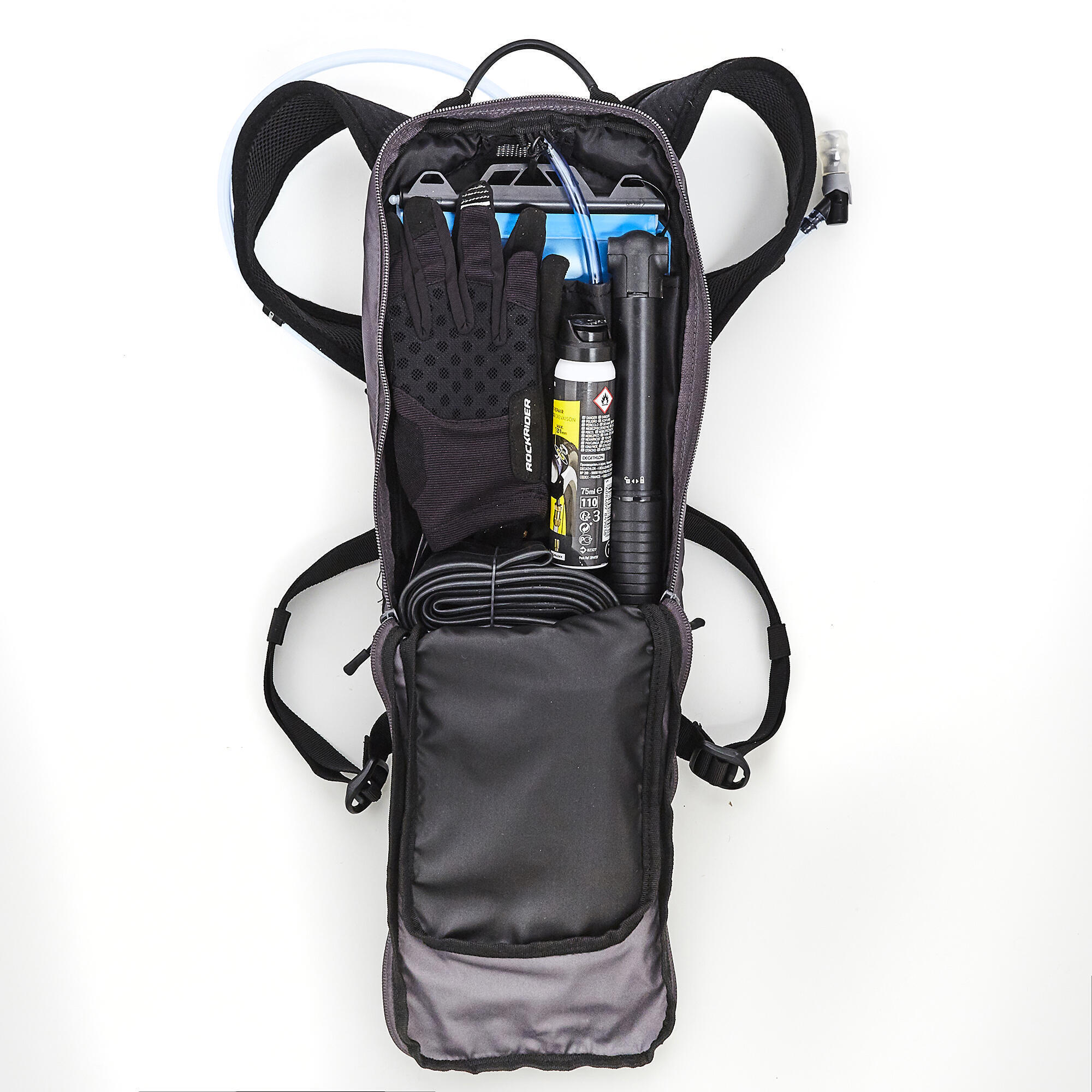 SAC DOS HYDRATATION VTT ST 500 4L 1L eau ROCKRIDER Decathlon