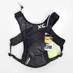 Mountain Biking Hydration Backpack XC Light 2.5L - Black