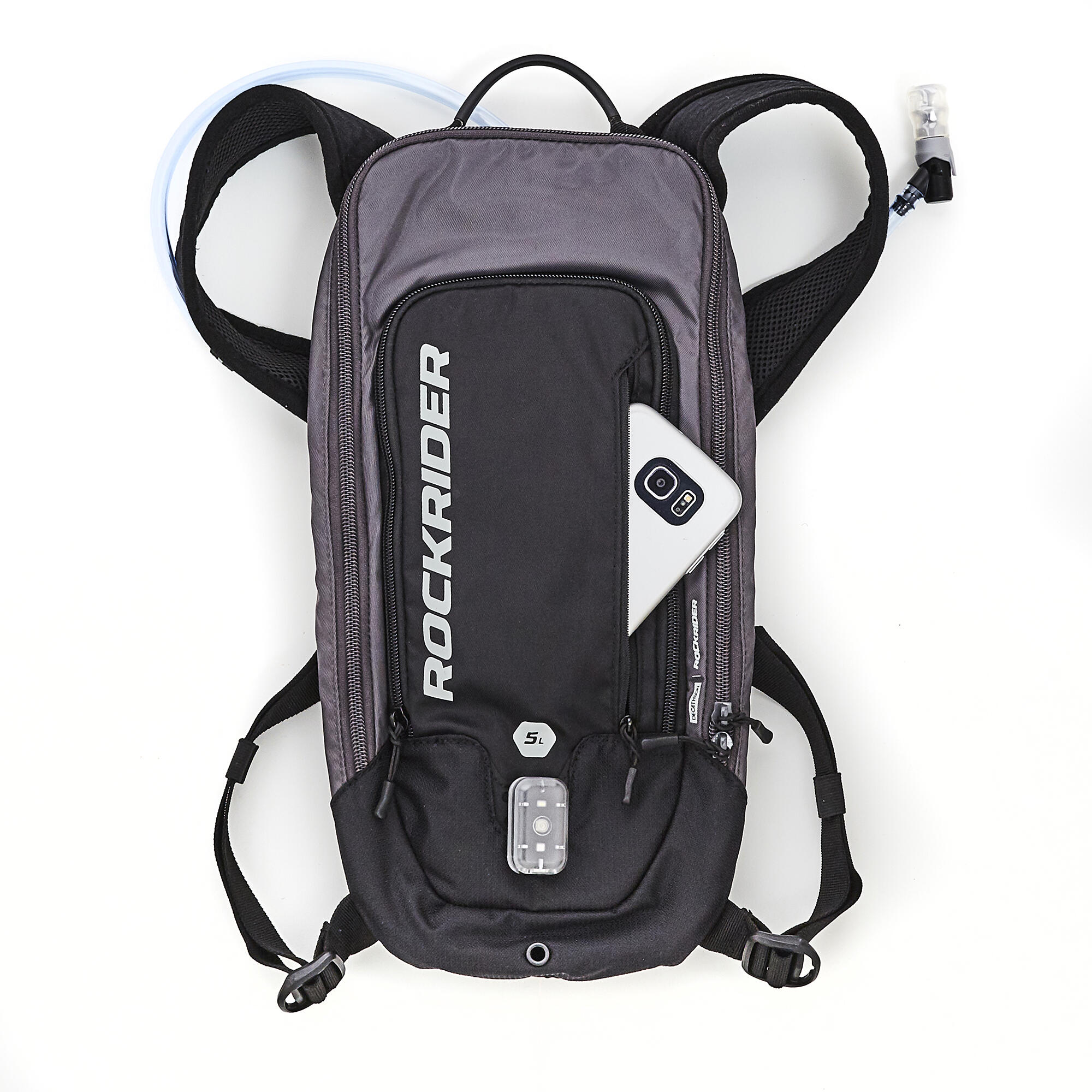 MALETA HIDRATACIÓN 4L/1L CICLISMO DE MONTAÑA ST 500 NEGRO - Decathlon