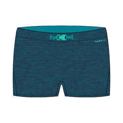 Boys swim suit - Boxers 100 Kiblet - Chin blue - with buckle