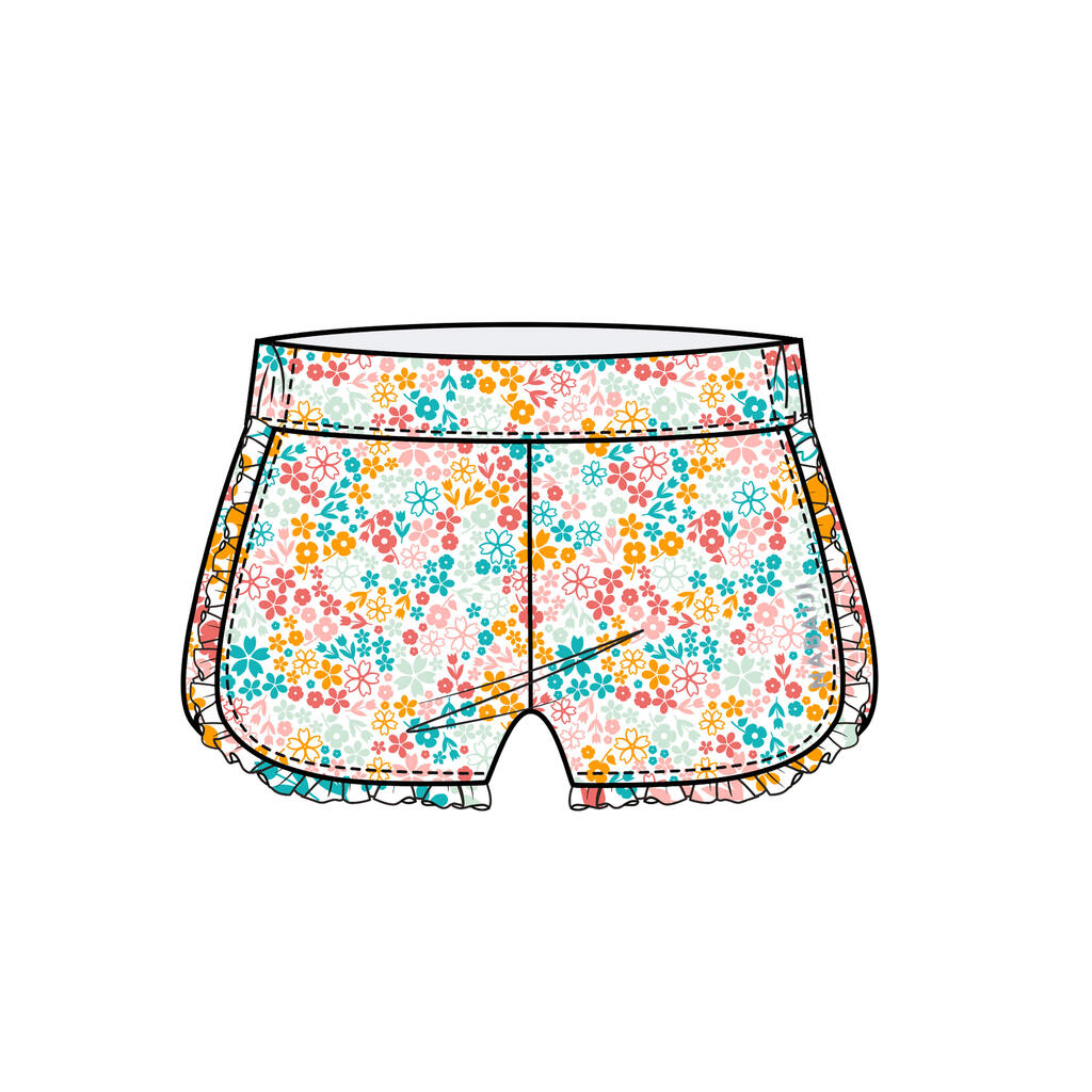 Schwimmshorts Baby/Kinder - koralle 