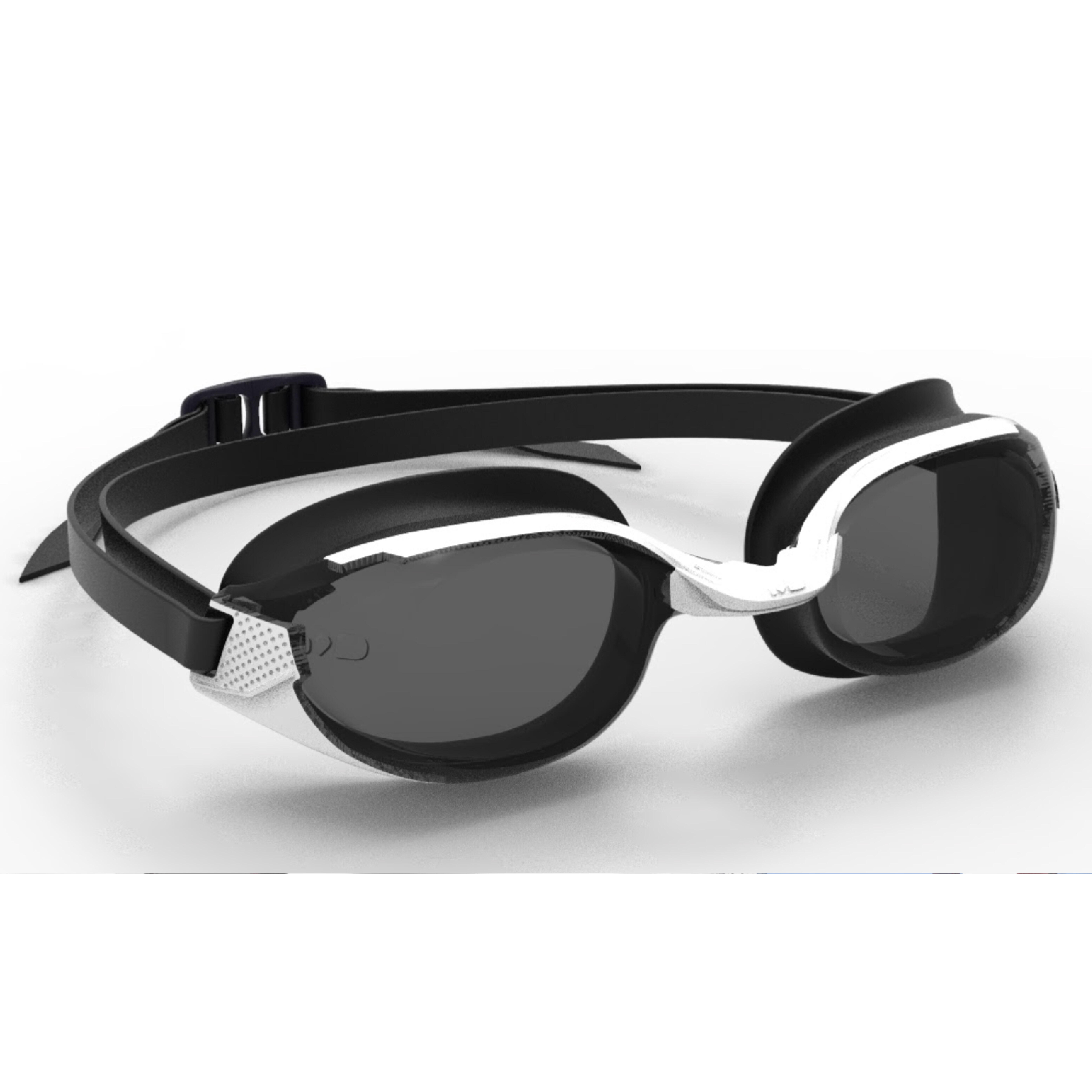 Corrective Swimming Goggles Bfit Smoked Lenses - Black/White