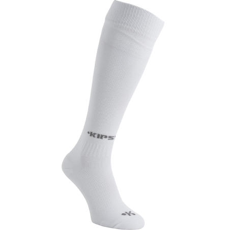 Футбольні шкарпетки F100 для дорослих - Білі